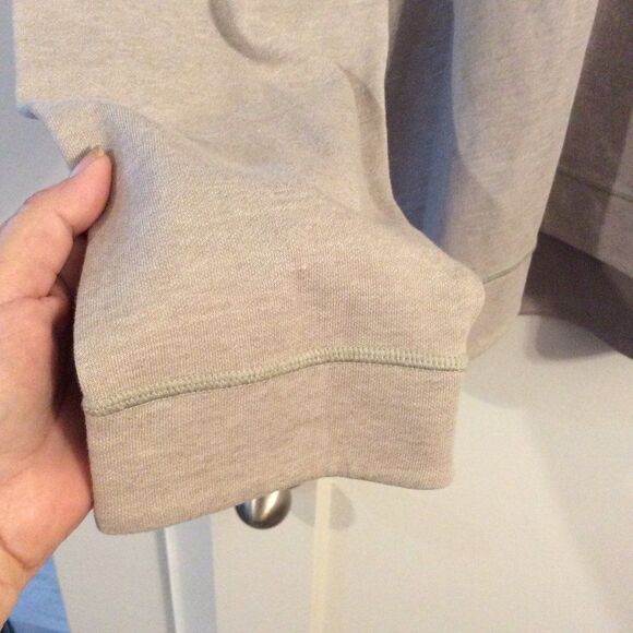 Tommy Bahama XL Reversible partial zip long sleeve pull over mens tan EUC - Picture 3 of 10